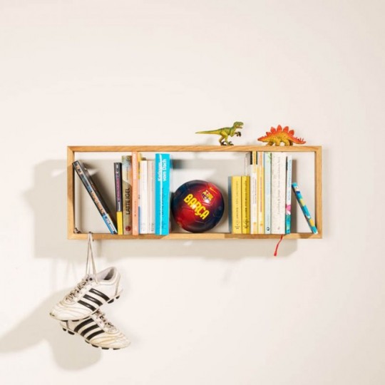 Flying shelf - étagère murale en chêne tendance