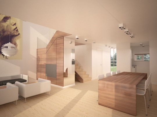 Starter House projet d'intérieur contemporain moderne et chaleureux
