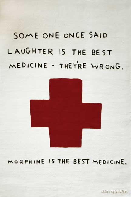 Tapis Morphine par Dan Golden
