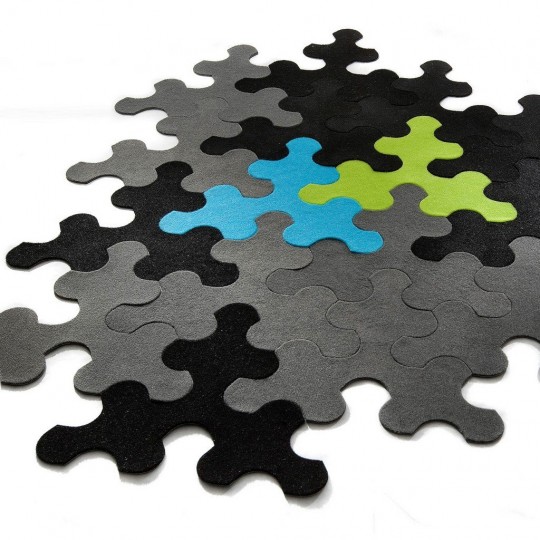 Tapis puzzle ludique et design