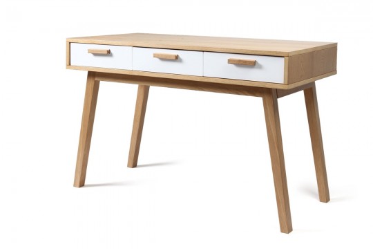 Bureau design en bois scandinave Helia