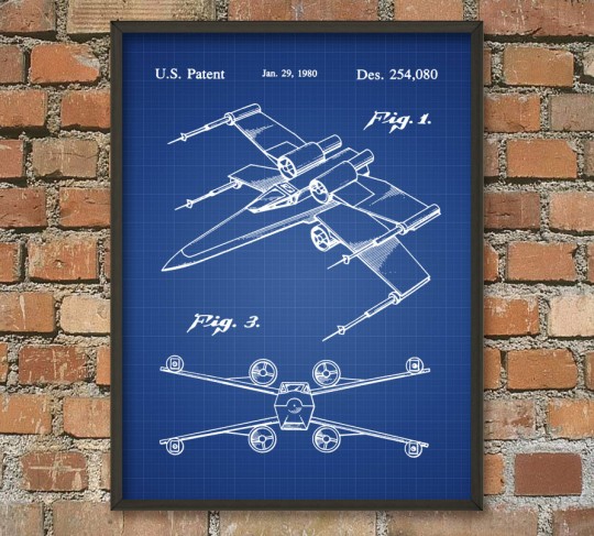 Poster Star Wars X Wing alliance rebelle