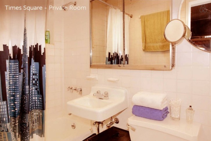 Bon plan chambre à louer à New-York avec salle de bain