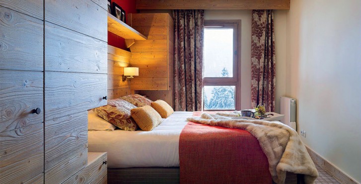 Résidence les terrasses d'Helios à  Flaine - chambre de luxe