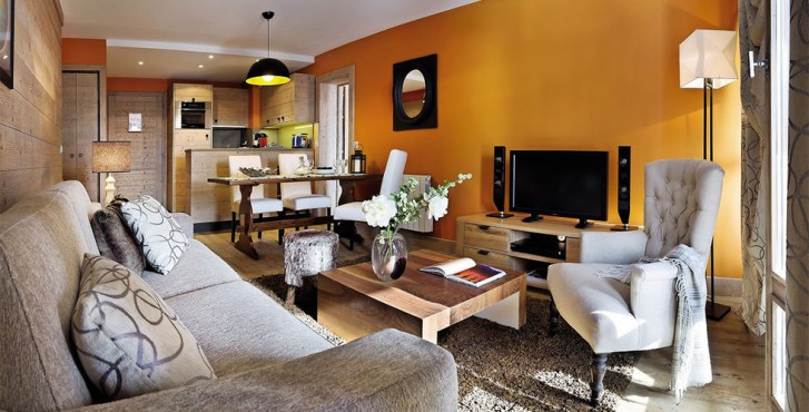 Résidence les terrasses d'Helios à  Flaine - intérieur de l'appartement