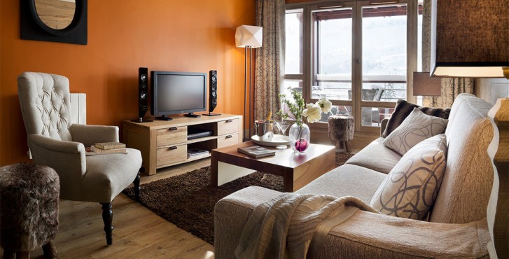 Résidence les terrasses d'Hélios à  Flaine - intérieur du chalet