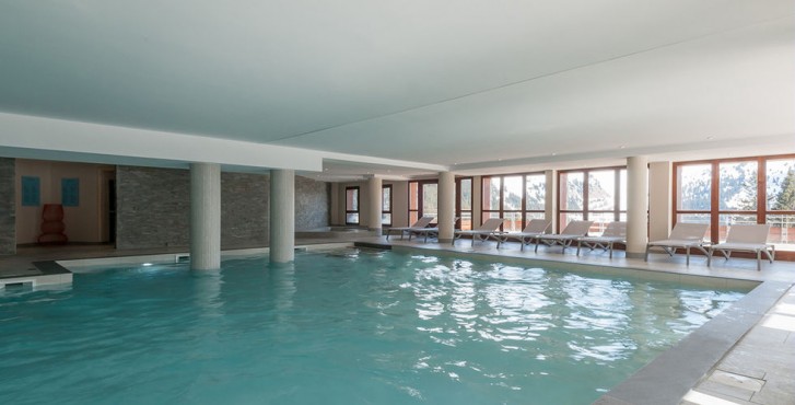 Résidence les terrasses d'Hélios à  Flaine - piscine couverte