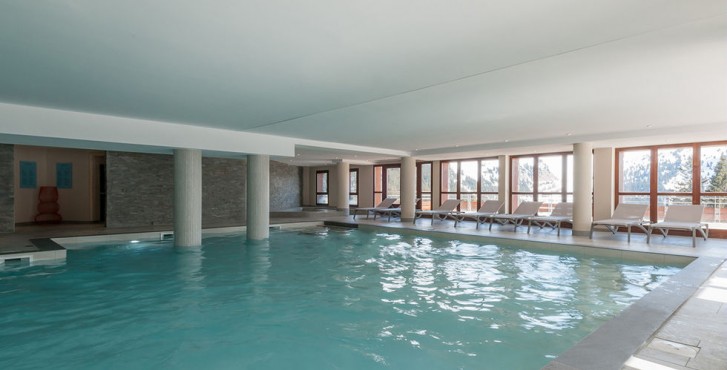 Résidence les terrasses d'Hélios à Flaine - piscine couverte