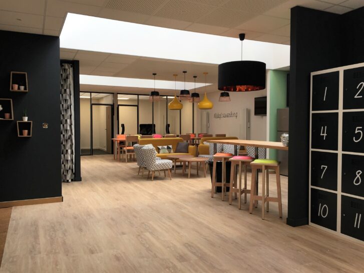 Espace coworking de 300m2 a Rennes