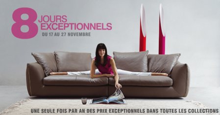 photo 8 jours exceptionnels Roche Bobois