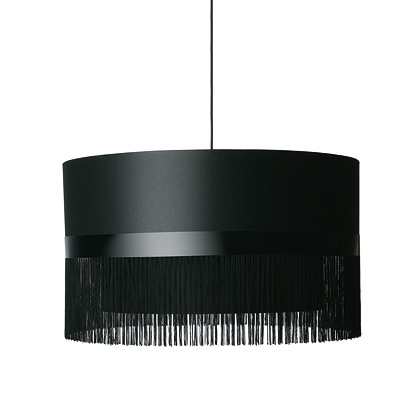 Abat-jour noir Moooi Fringe 1 black