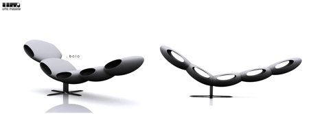 fauteuil design Bolo - Umo Masada