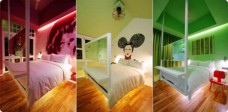photo des chambres de l'hotel Majestic de Singapour