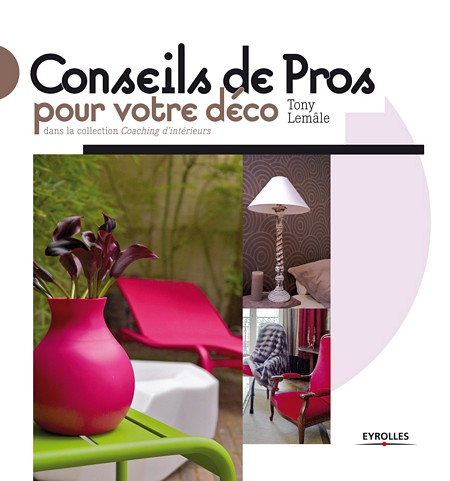 livre conseils de pro pour votre déco - Tony Lemâle