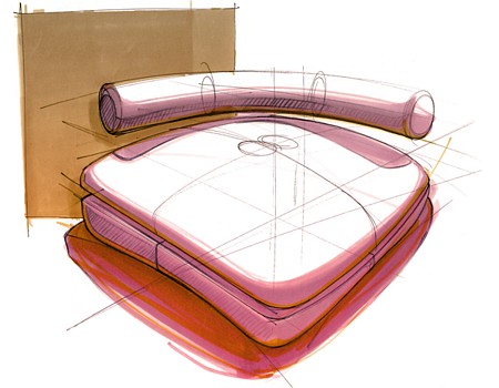 â€˜croquis de concept de fauteuil design Sketch - Alexandre Boucher