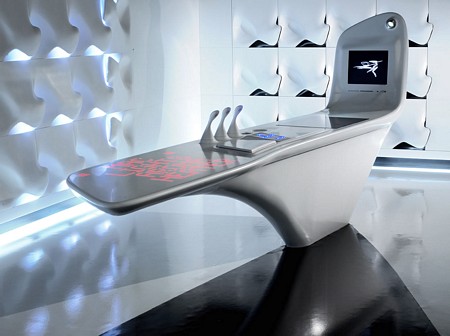 Cuisine du futur en corian