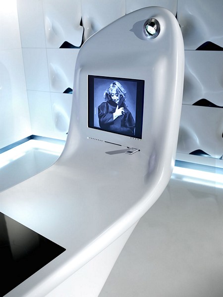 Cuisine futuriste en Corian