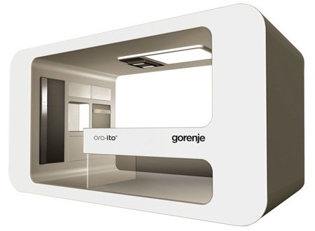 cuisine futuriste Gorenje - design Ora-àto