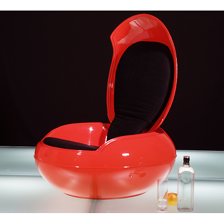 fauteuil design lounge en forme d
