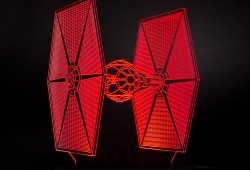 Lampes 3D des vaisseaux et personnages de Star Wars Lampes 3D des vaisseaux et personnages de Star Wars