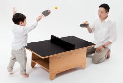 Ping Pong : la table basse pour jouer, dessiner et s’amuser Ping Pong : la table basse pour jouer, dessiner et s’amuser