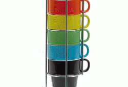 Des tasses à café tout en couleurs Des tasses à café tout en couleurs