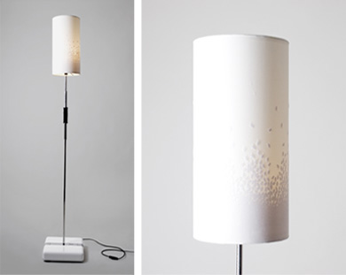 Lampadaire et aspirateur