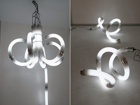 photo de la lampe design Bamboo light system - Pablo Reinoso