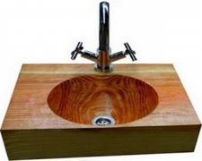 lavabo en bois