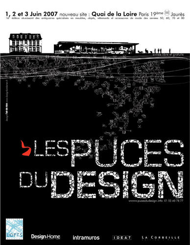 affiche Les puces du design 2007