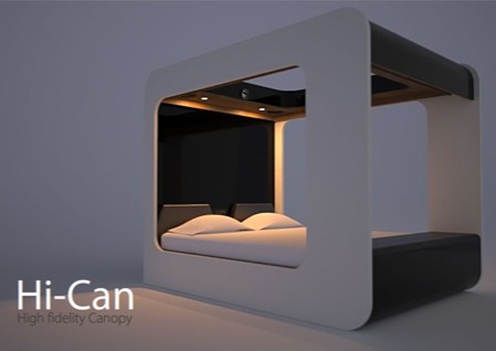le lit du futur Hi-Can par Eduardo Carlino