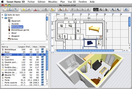 plan maison 3d pour mac