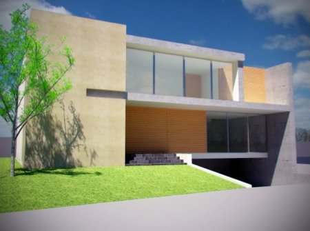 maison contemporaine design - Rogelio del Toro architecte