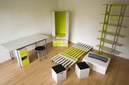 mobilier complet pour 1 pièce dans une boite