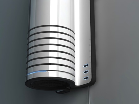 radiateur design cylindrique