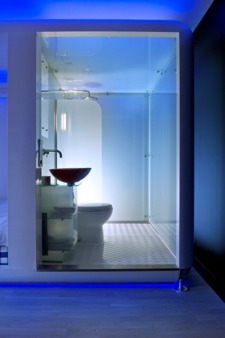 salle de bain Cubi hotel Qbic