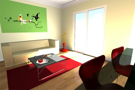 Squareclock, logiciel gratuit de déco en 3d