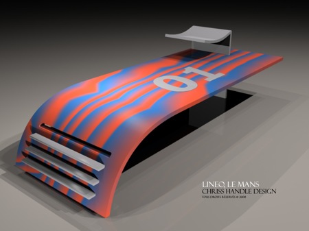 table basse Lineo Le Mans - Christophe Soffietti design