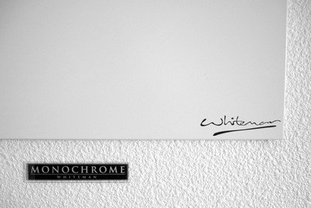 tableau monochrome whiteman