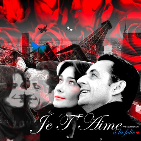 tableau de Nicolas Sarkozy et Carla Bruni
