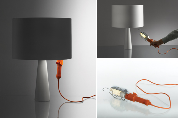 Danese Cau, lampe & baladeuse de chantier