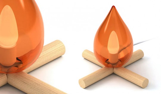 Lampe Fire kit by 5.5 designers