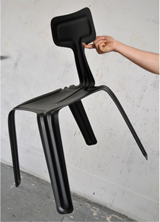 Pressed chair, chaise ultra légère