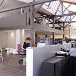 Agence archi dans un loft industriel