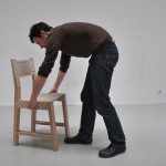 Triplette chair - chaise en bois design par Paul Menand