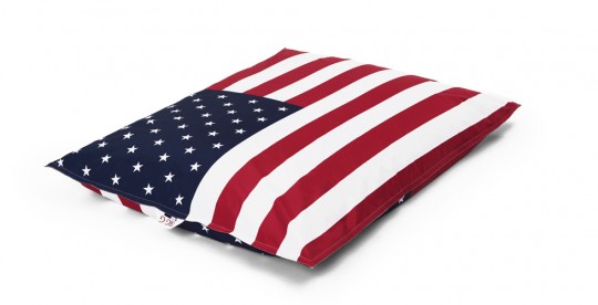 Pouf géant drapeau USA