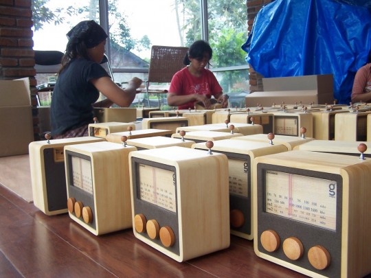 Fabrication de la radio en bois Magno