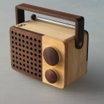 Magno wooden radio