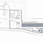 Plan d'architecte de la villa O house