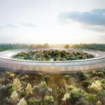 Le futur siège d'Apple en forme de cercle